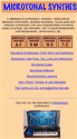 Mobile Screenshot of microtonal-synthesis.com